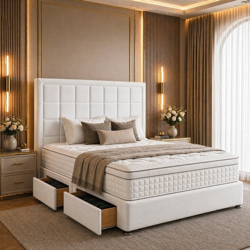 Luxury divan bed - luxury, with