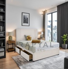 ORTHOPAEDIC DIVAN BED SET WITH