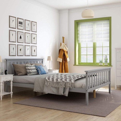 Pine wooden 4ft6 - wooden,