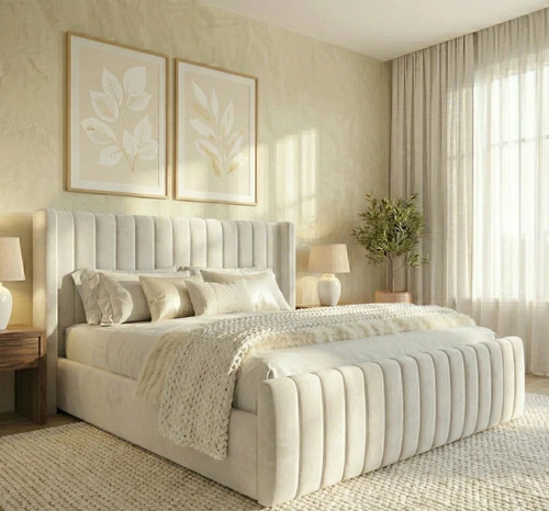 Ottoman bed upholstered - ottoman,
