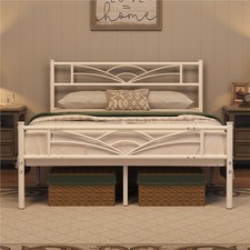 Metal Platform Bed Frame with