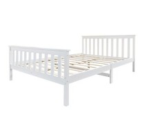 White 3ft 4ft Wooden Bed Frame