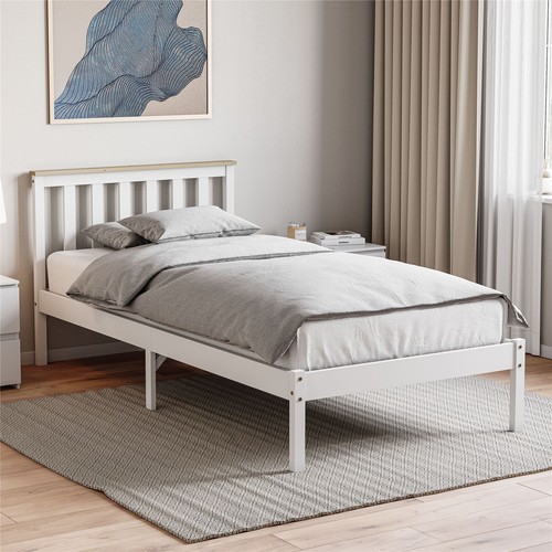 Wooden bed frame solid - solid, pine