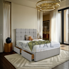 ORTHOPAEDIC DIVAN BED SET WITH