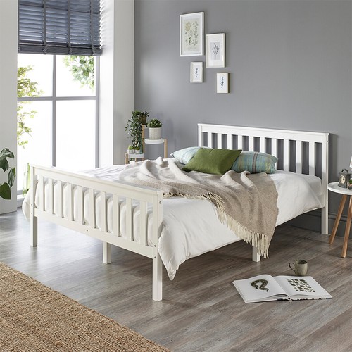 Aspire beds solid wood - wood, white