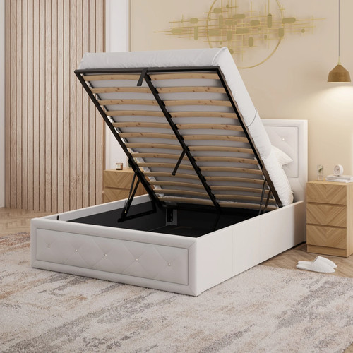 Ottoman storage bed double - storage,