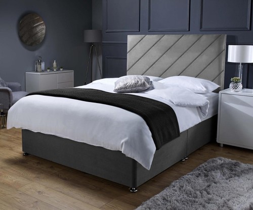 Divan bed orthopaedic set with - bed,