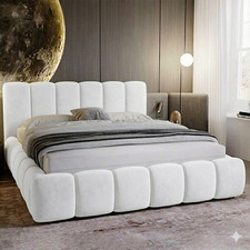 Cream Bubble-Padded Luxury